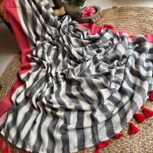 Mul cotton saree